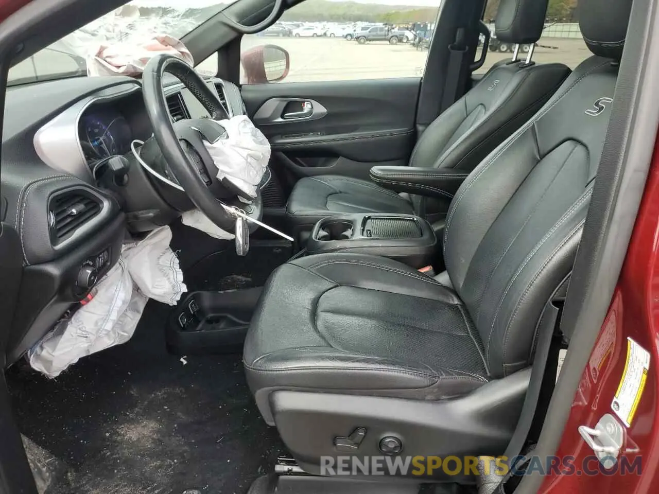 7 fotografías del automóvil dañado 2C4RC3BG7MR567702 CHRYSLER PACIFICA 2021