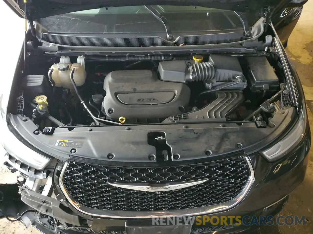 12 fotografías del automóvil dañado 2C4RC3BGXMR502584 CHRYSLER PACIFICA 2021