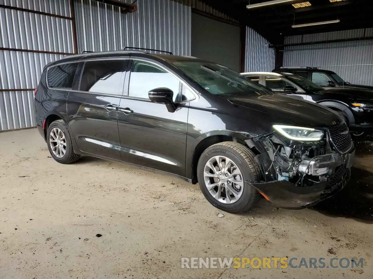 4 fotografías del automóvil dañado 2C4RC3BGXMR502584 CHRYSLER PACIFICA 2021