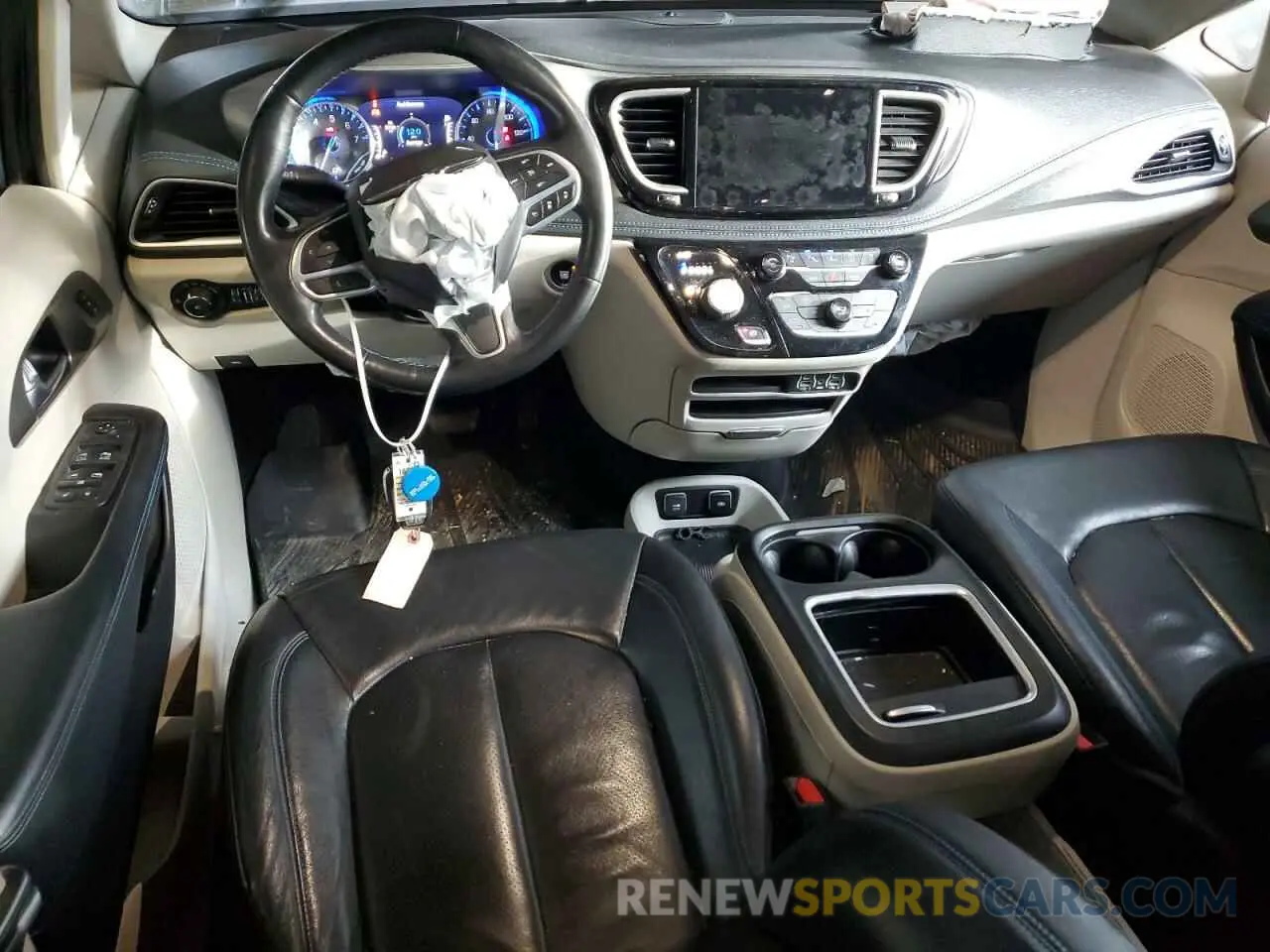 8 fotografías del automóvil dañado 2C4RC3BGXMR502584 CHRYSLER PACIFICA 2021