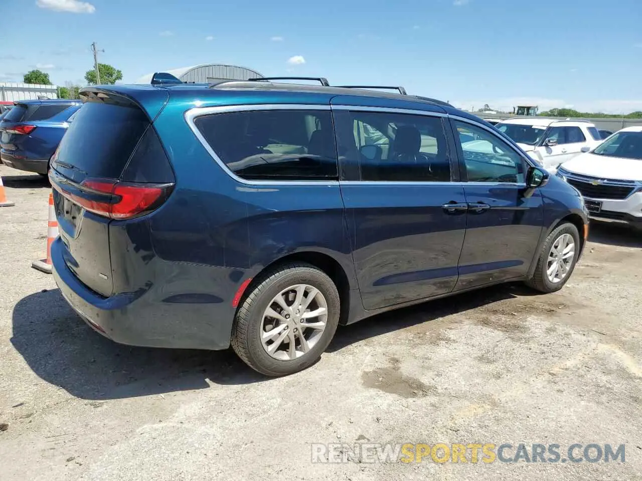 3 fotografías del automóvil dañado 2C4RC3FG1MR573151 CHRYSLER PACIFICA 2021