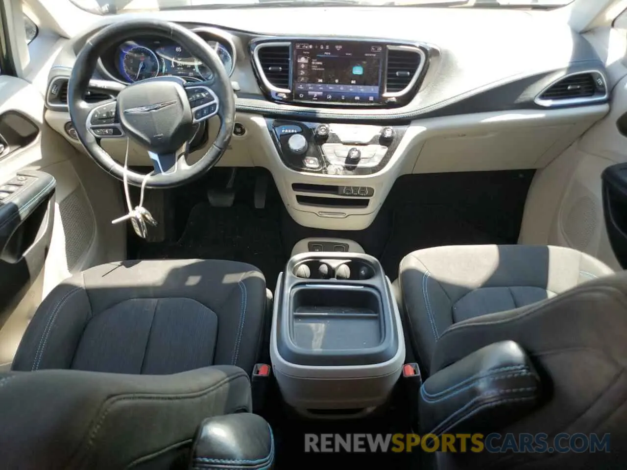 8 fotografías del automóvil dañado 2C4RC3FG1MR573151 CHRYSLER PACIFICA 2021