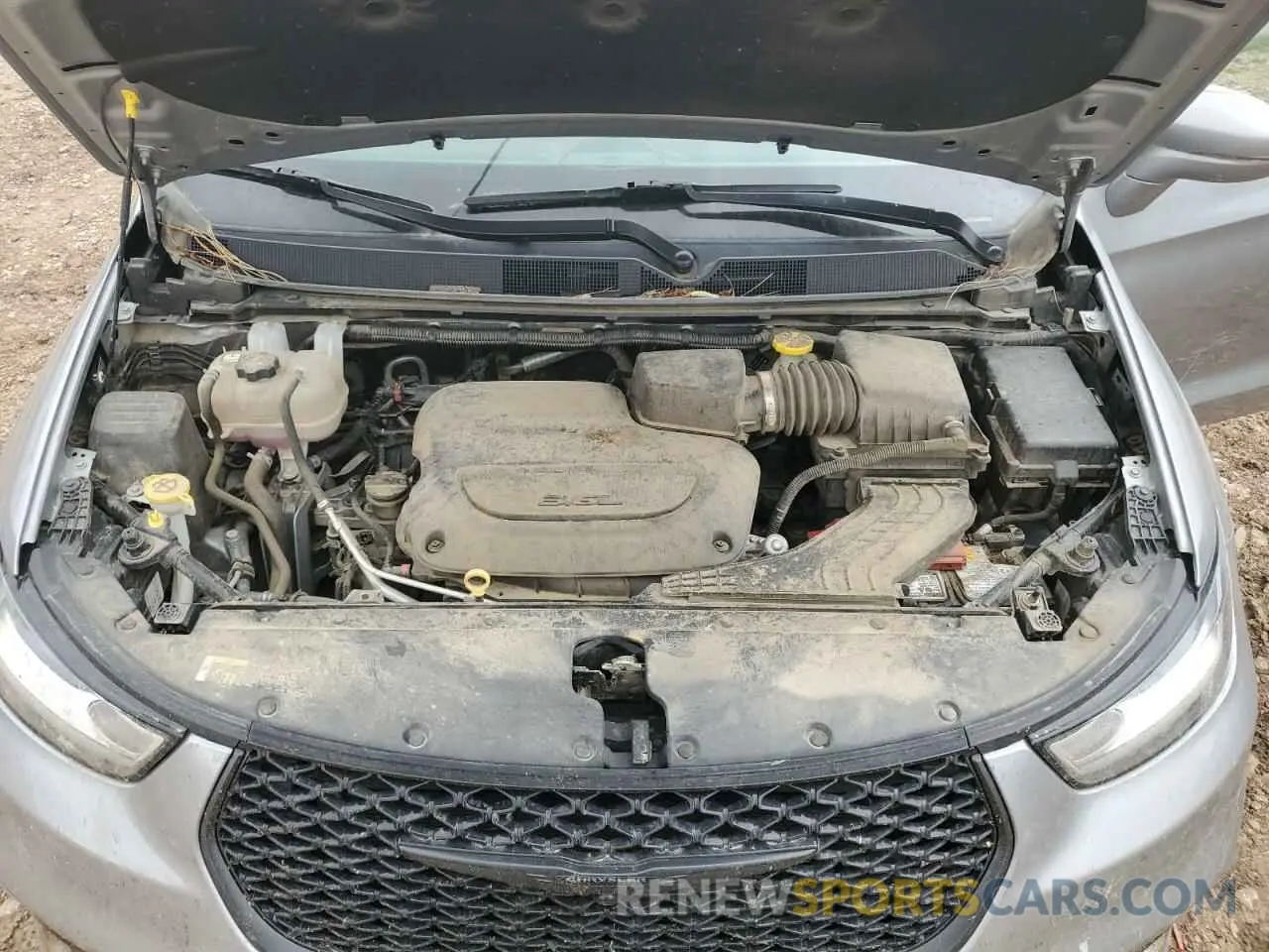 11 fotografías del automóvil dañado 2C4RC3FG4MR501733 CHRYSLER PACIFICA 2021