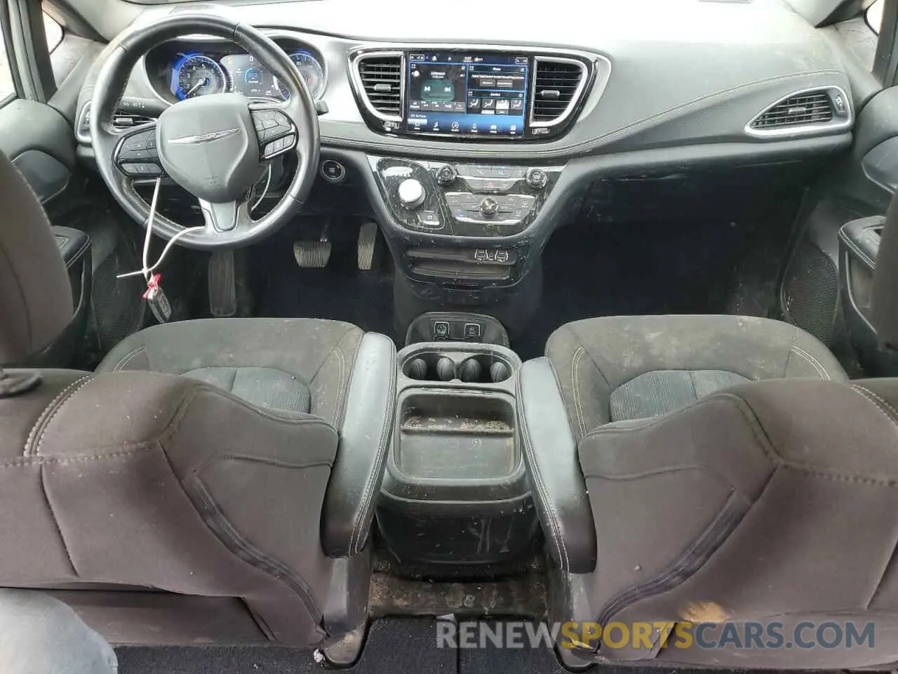8 fotografías del automóvil dañado 2C4RC3FG4MR501733 CHRYSLER PACIFICA 2021