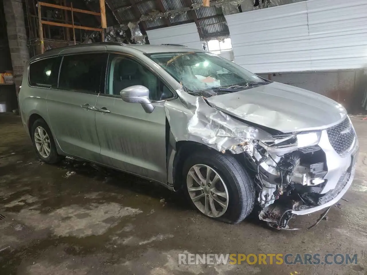 4 fotografías del automóvil dañado 2C4RC3FG5MR514653 CHRYSLER PACIFICA 2021