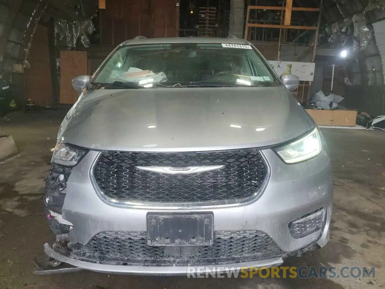 5 fotografías del automóvil dañado 2C4RC3FG5MR514653 CHRYSLER PACIFICA 2021