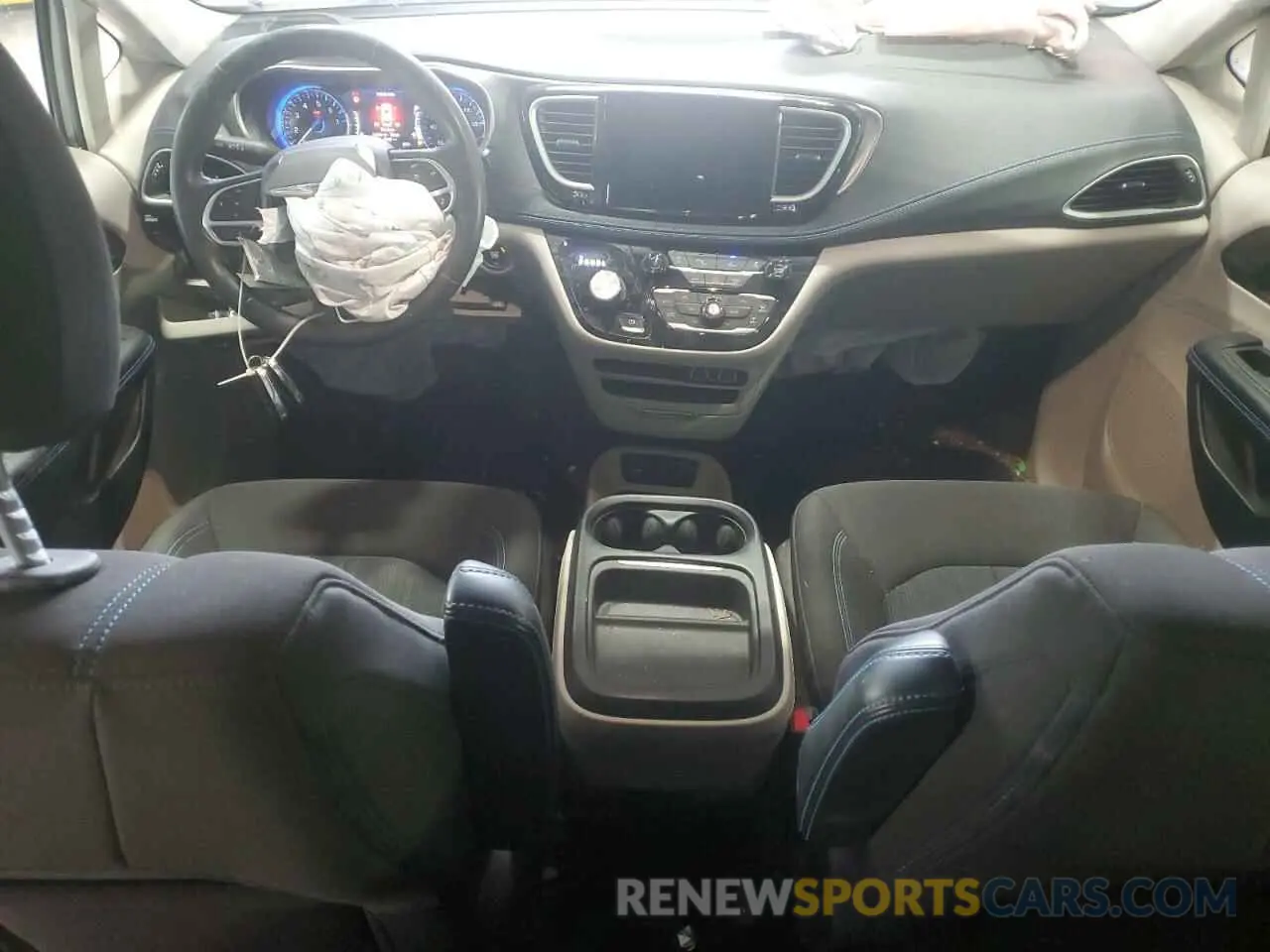 8 fotografías del automóvil dañado 2C4RC3FG5MR514653 CHRYSLER PACIFICA 2021