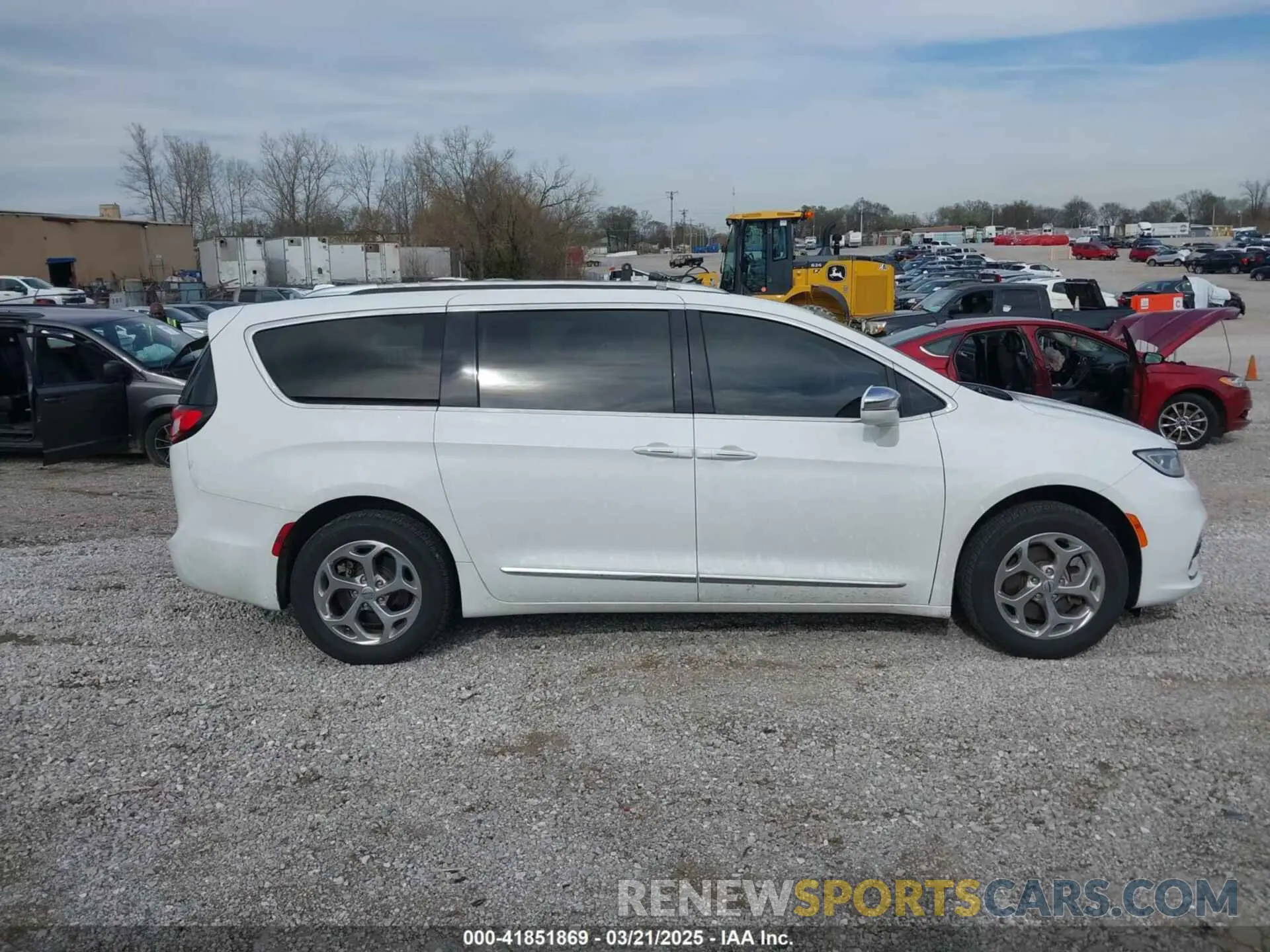 13 fotografías del automóvil dañado 2C4RC3GG2MR536964 CHRYSLER PACIFICA 2021