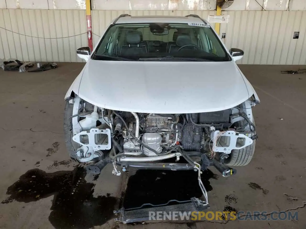 5 fotografías del automóvil dañado 2C4RC3GG3MR541106 CHRYSLER PACIFICA 2021