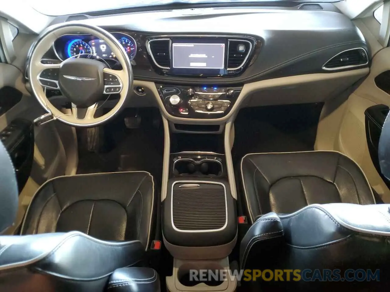 8 fotografías del automóvil dañado 2C4RC3GG3MR541106 CHRYSLER PACIFICA 2021