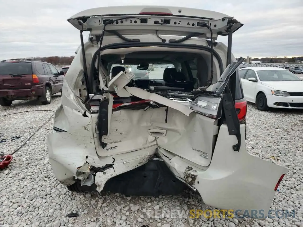 6 fotografías del automóvil dañado 2C4RC3GG6MR553881 CHRYSLER PACIFICA 2021