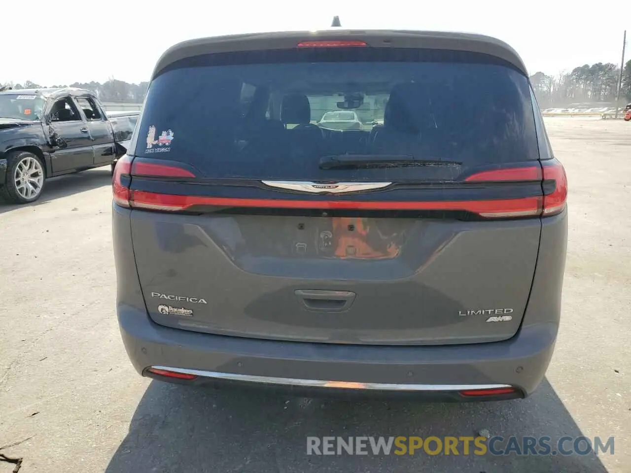 6 fotografías del automóvil dañado 2C4RC3GG6MR587013 CHRYSLER PACIFICA 2021