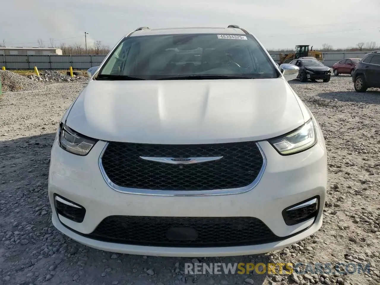 5 fotografías del automóvil dañado 2C4RC3GG6MR590610 CHRYSLER PACIFICA 2021