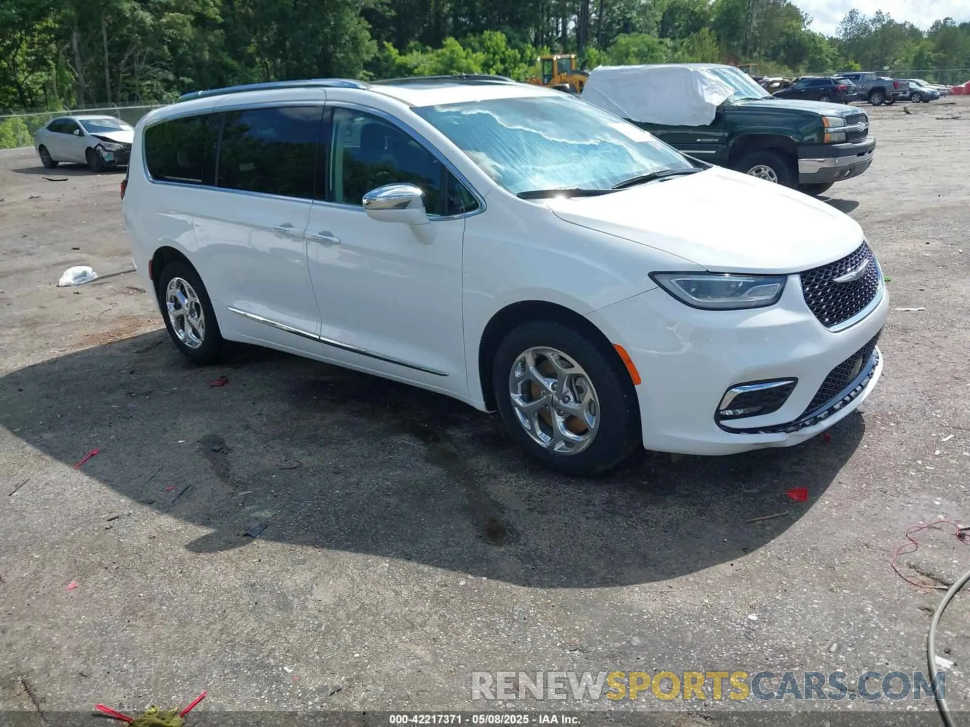 1 fotografías del automóvil dañado 2C4RC3GGXMR536808 CHRYSLER PACIFICA 2021