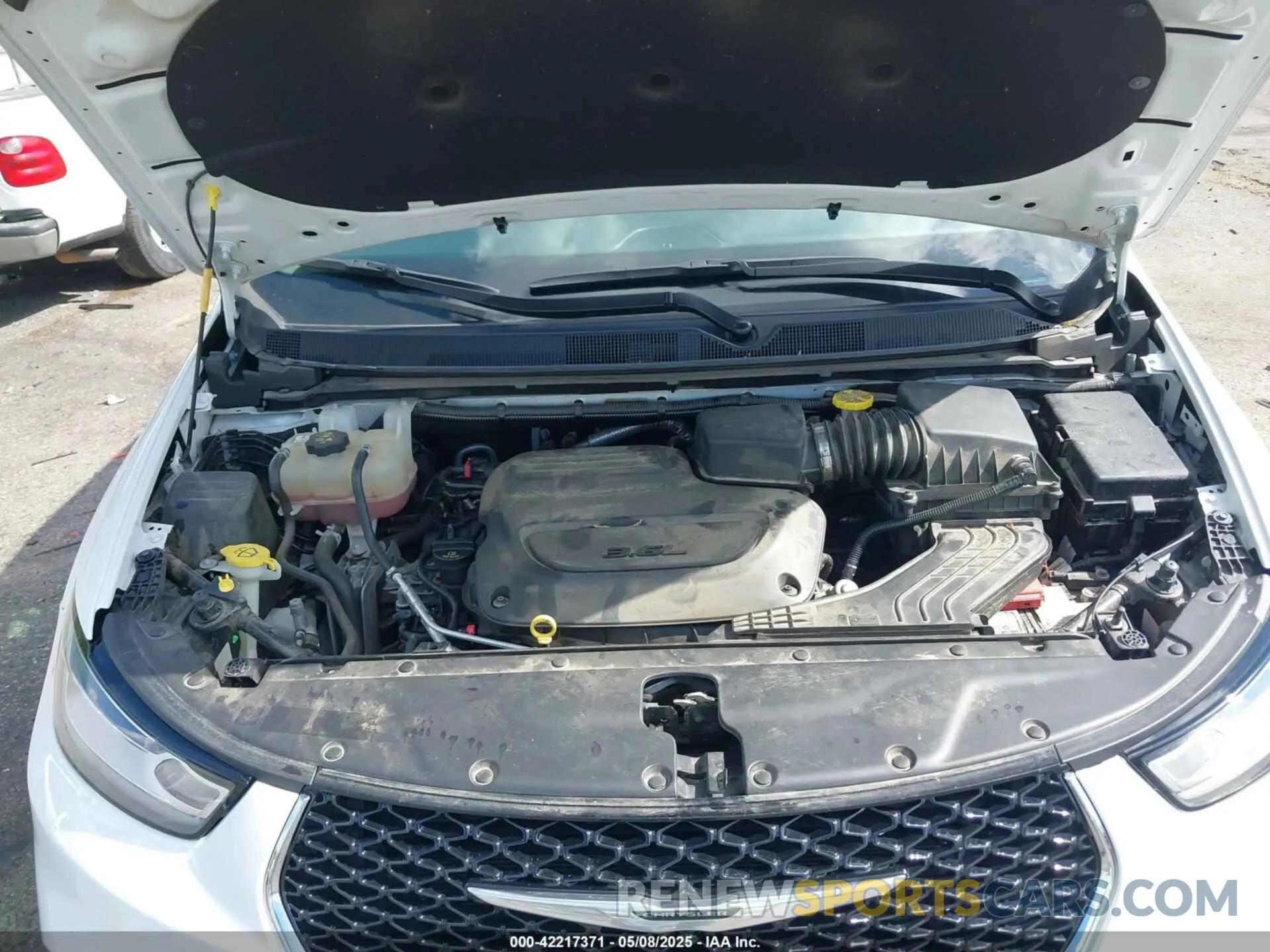 10 fotografías del automóvil dañado 2C4RC3GGXMR536808 CHRYSLER PACIFICA 2021