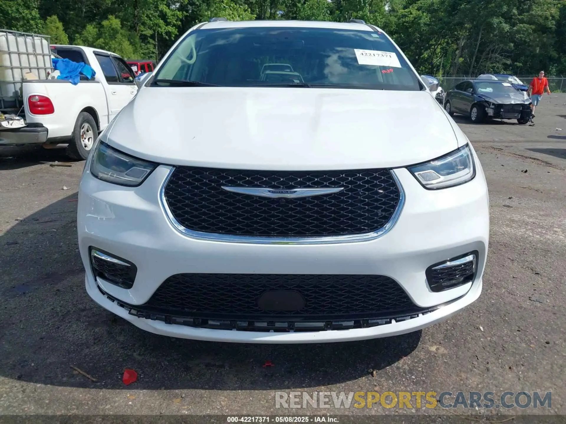 6 fotografías del automóvil dañado 2C4RC3GGXMR536808 CHRYSLER PACIFICA 2021