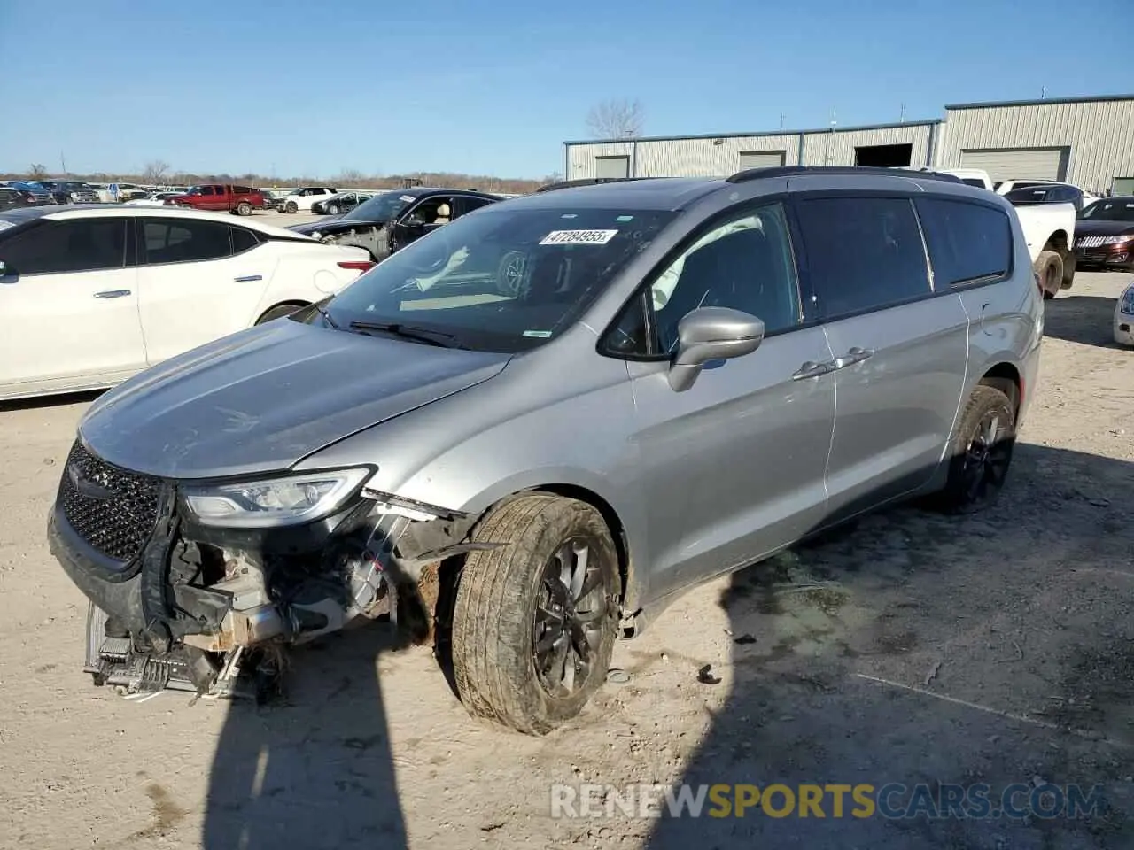 1 fotografías del automóvil dañado 2C4RC3GGXMR582039 CHRYSLER PACIFICA 2021