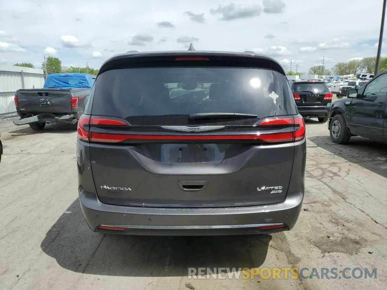 6 fotografías del automóvil dañado 2C4RC3GGXMR595485 CHRYSLER PACIFICA 2021