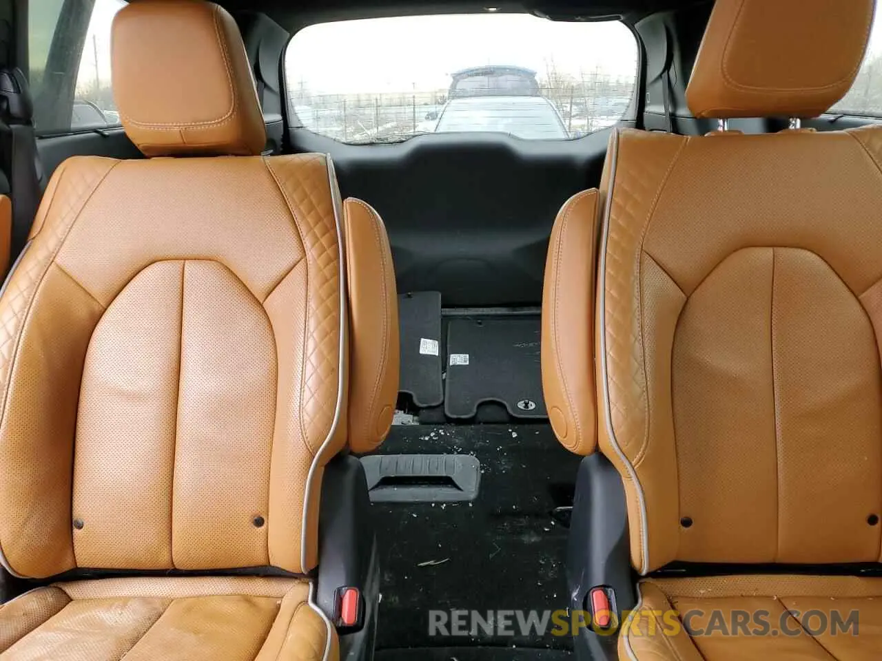 10 fotografías del automóvil dañado 2C4RC3PG4MR537291 CHRYSLER PACIFICA 2021