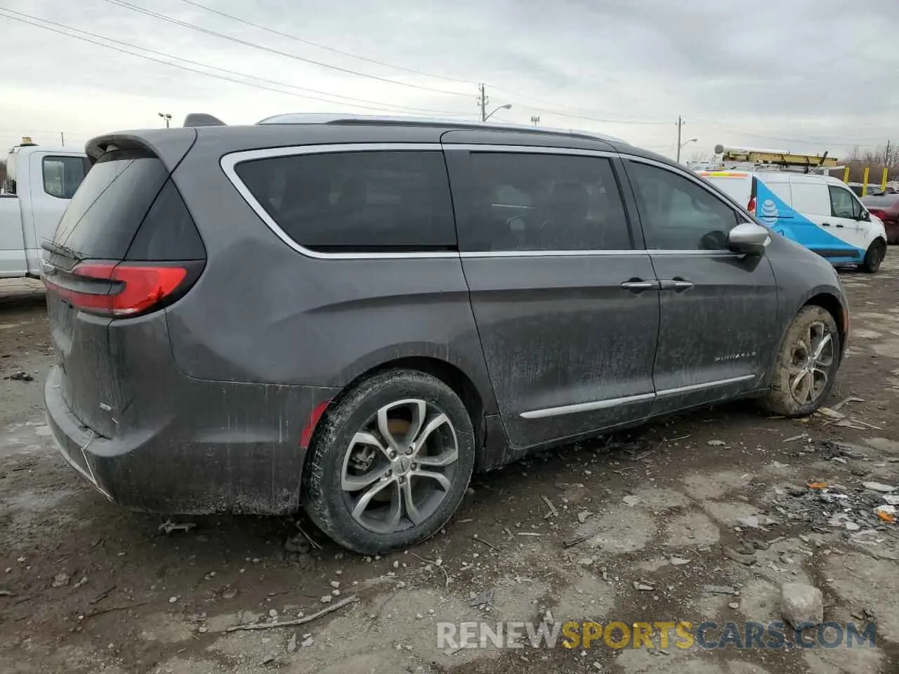 3 fotografías del automóvil dañado 2C4RC3PG4MR537291 CHRYSLER PACIFICA 2021