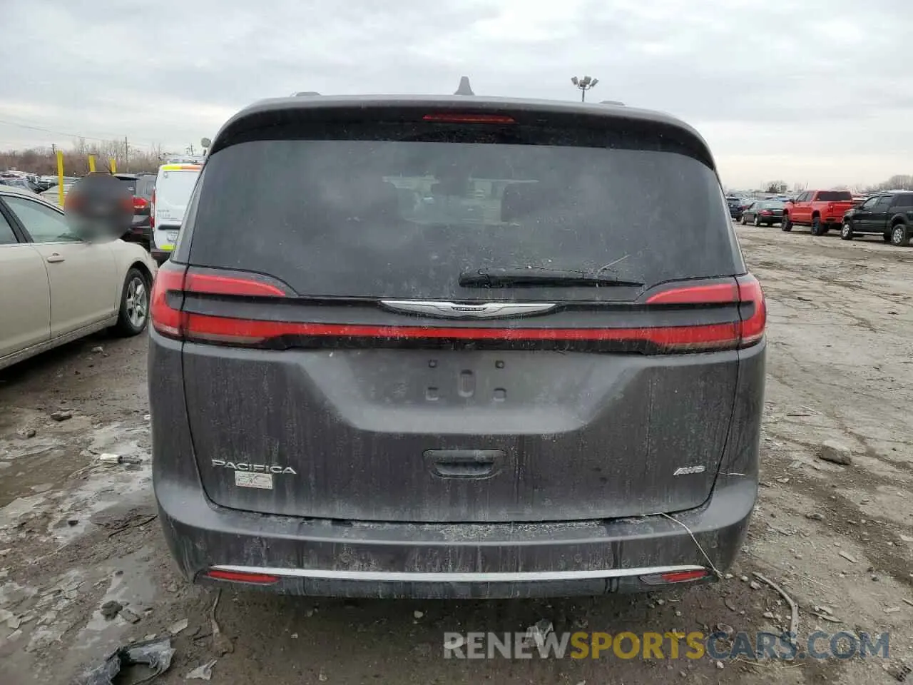 6 fotografías del automóvil dañado 2C4RC3PG4MR537291 CHRYSLER PACIFICA 2021