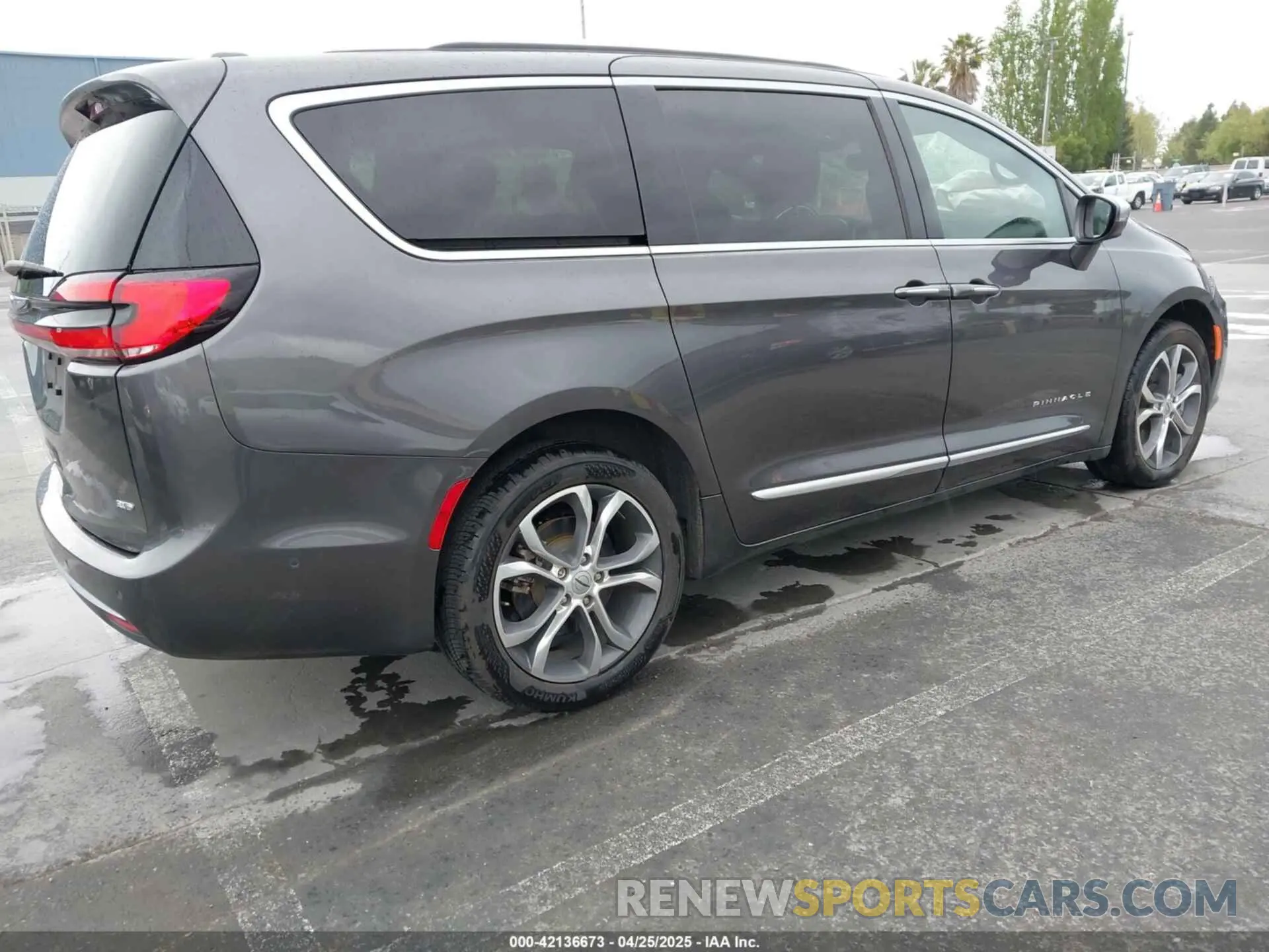 4 fotografías del automóvil dañado 2C4RC3PG5MR573202 CHRYSLER PACIFICA 2021