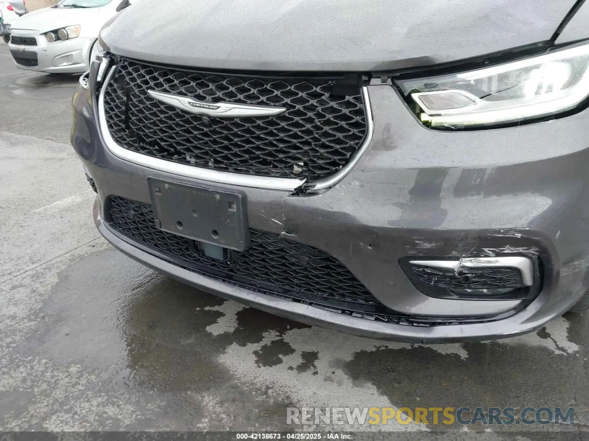 6 fotografías del automóvil dañado 2C4RC3PG5MR573202 CHRYSLER PACIFICA 2021