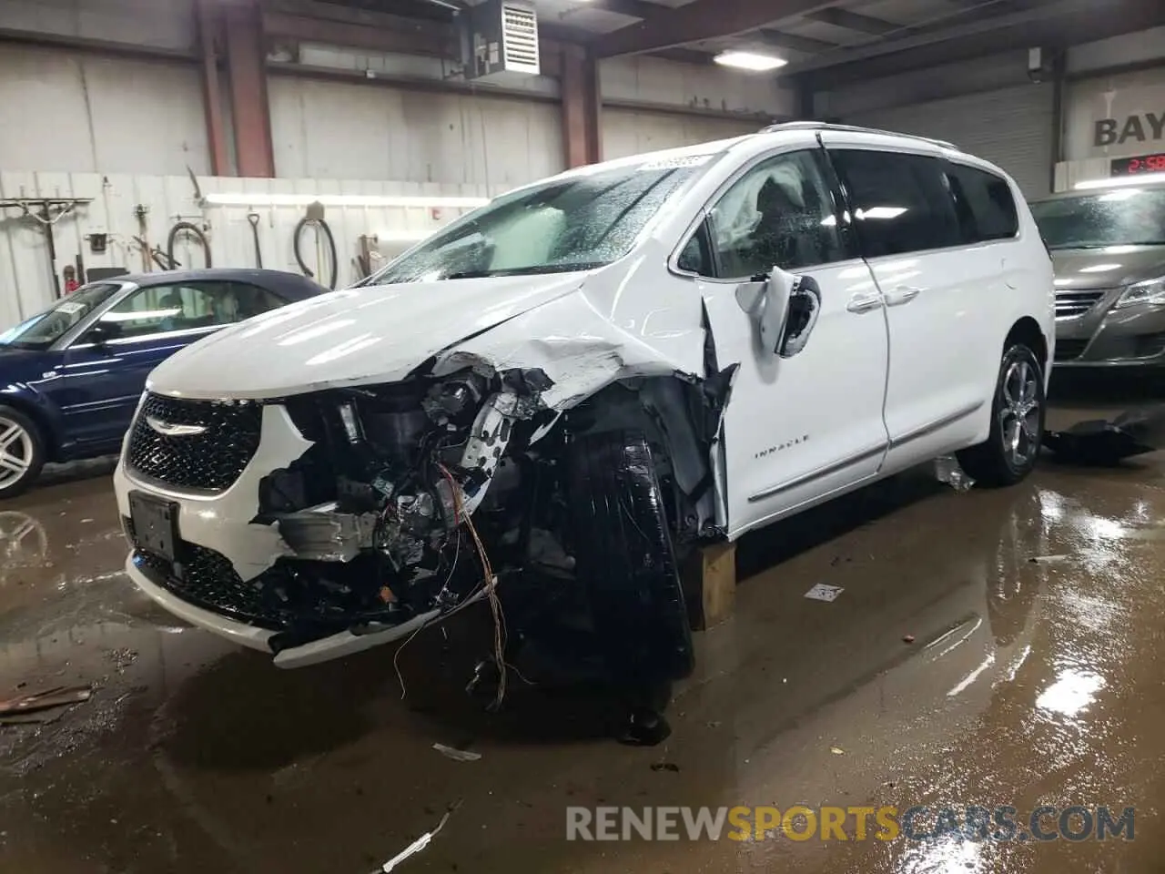 1 fotografías del automóvil dañado 2C4RC3PG8MR537276 CHRYSLER PACIFICA 2021