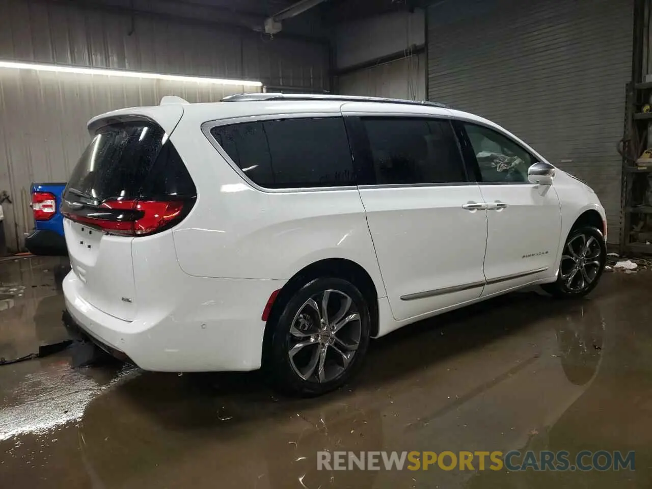 3 fotografías del automóvil dañado 2C4RC3PG8MR537276 CHRYSLER PACIFICA 2021