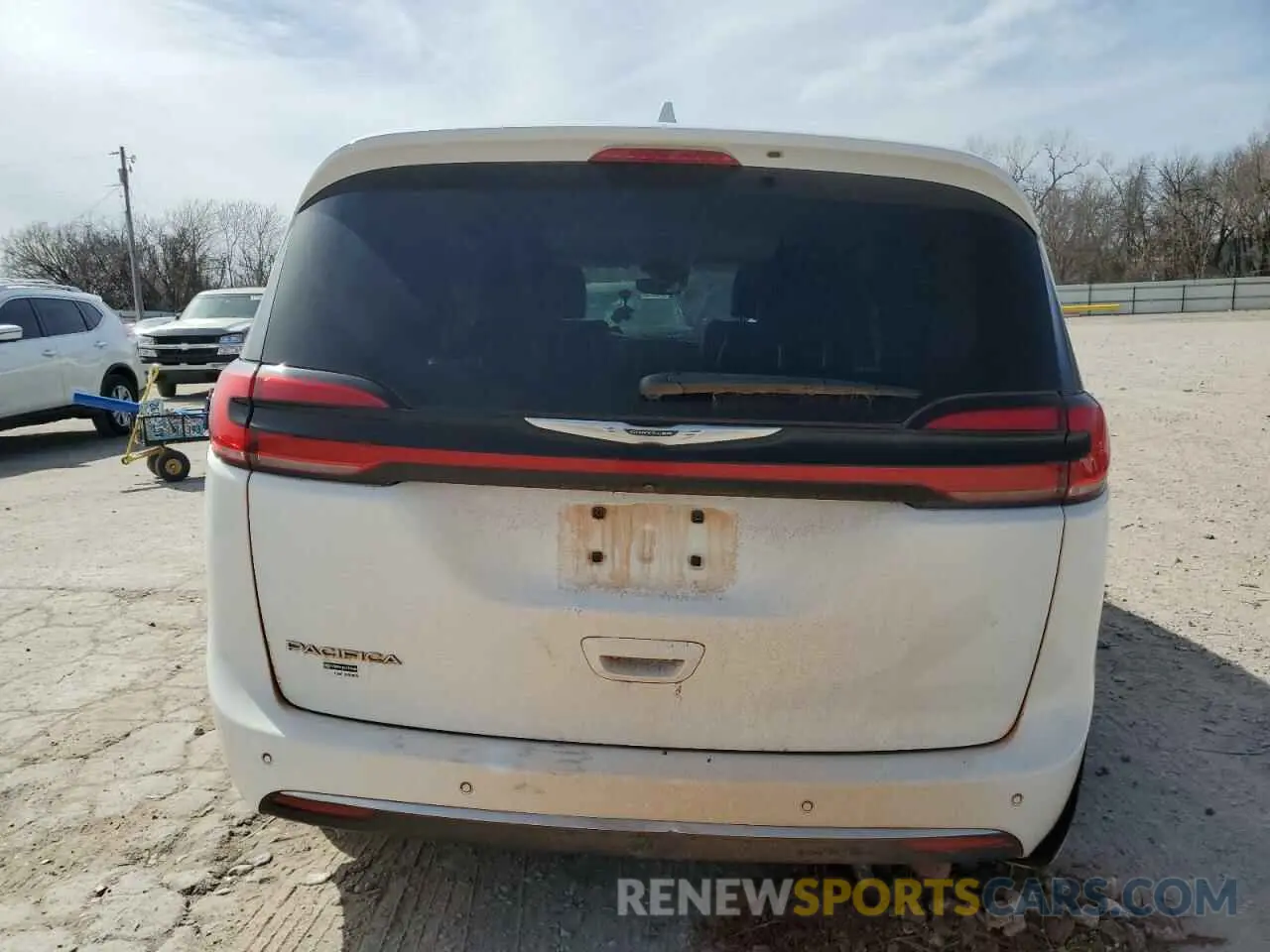 6 fotografías del automóvil dañado 2C4RC1BG0NR117816 CHRYSLER PACIFICA 2022