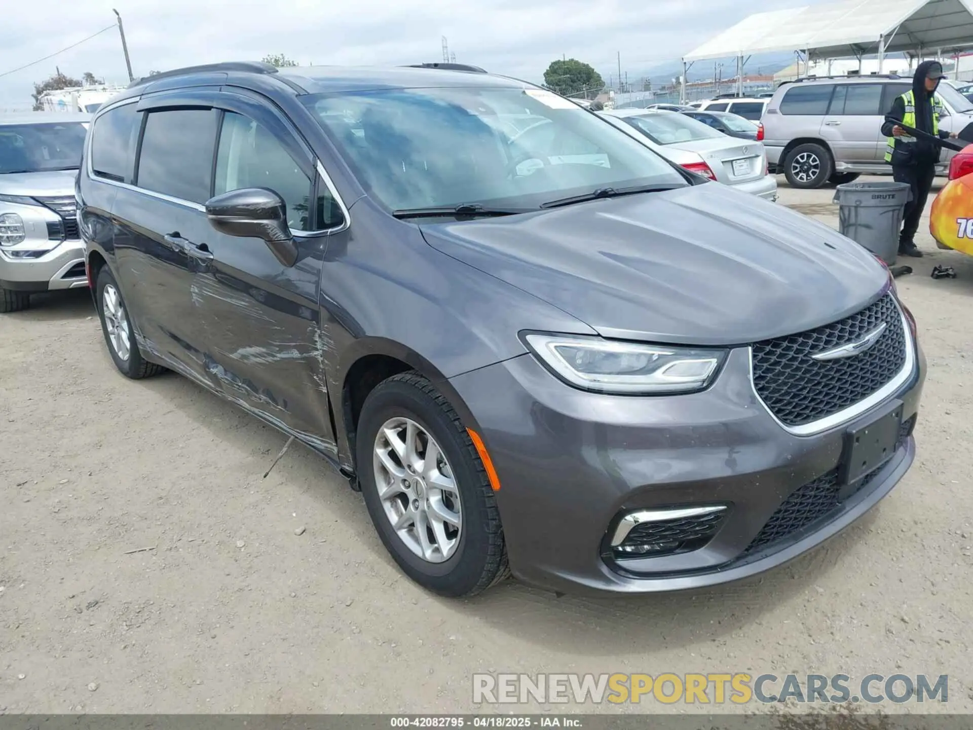 1 fotografías del automóvil dañado 2C4RC1BG0NR134194 CHRYSLER PACIFICA 2022