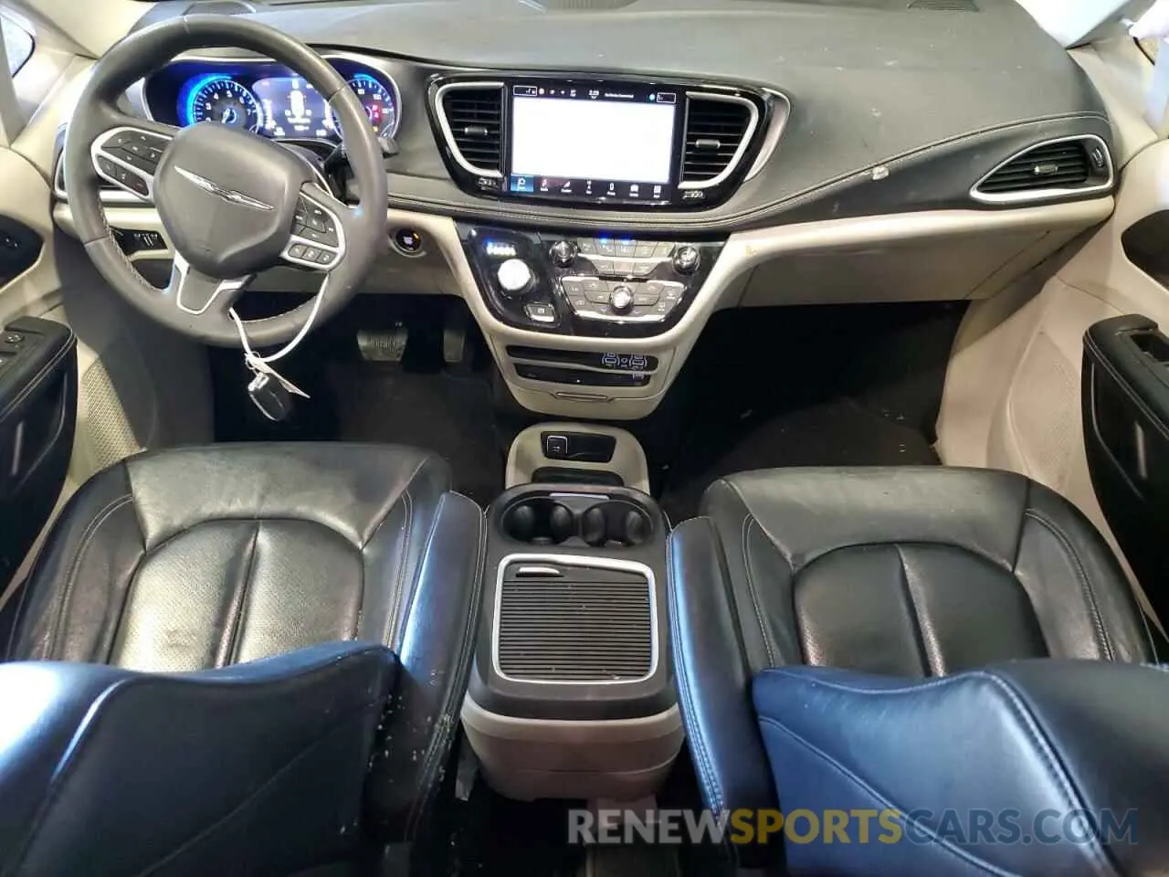 8 fotografías del automóvil dañado 2C4RC1BG0NR145972 CHRYSLER PACIFICA 2022