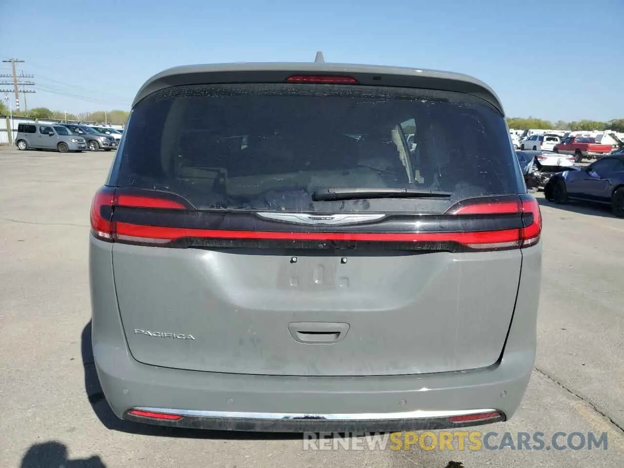 6 fotografías del automóvil dañado 2C4RC1BG0NR157555 CHRYSLER PACIFICA 2022