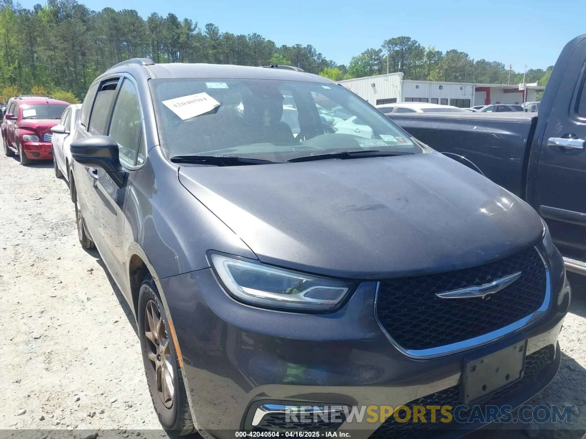 1 fotografías del automóvil dañado 2C4RC1BG0NR162013 CHRYSLER PACIFICA 2022