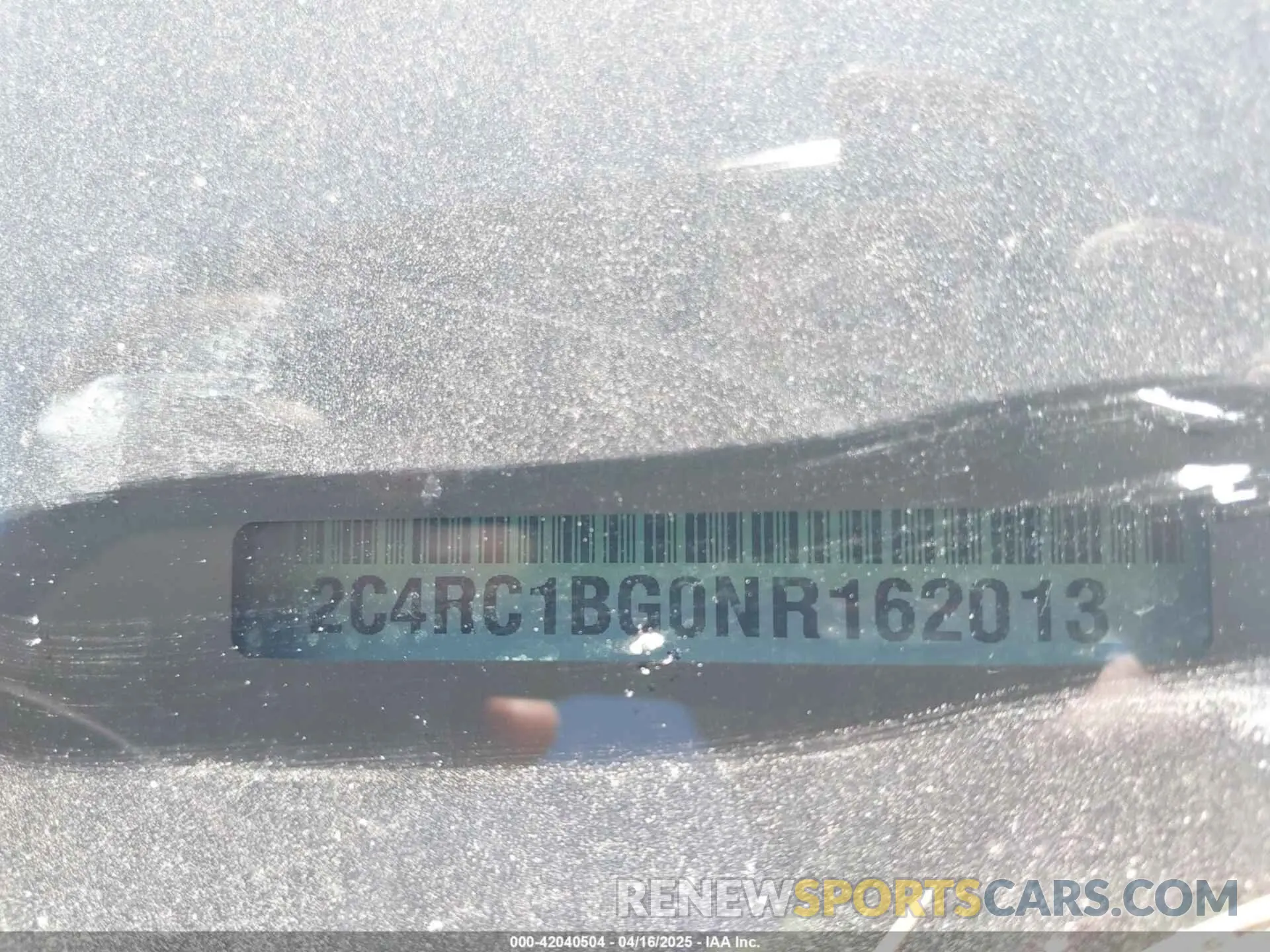 9 fotografías del automóvil dañado 2C4RC1BG0NR162013 CHRYSLER PACIFICA 2022