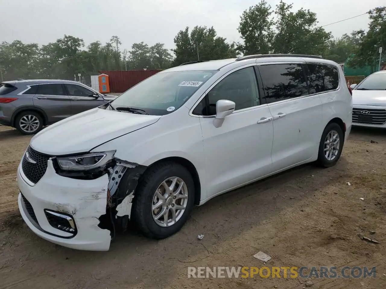 1 fotografías del automóvil dañado 2C4RC1BG0NR218354 CHRYSLER PACIFICA 2022