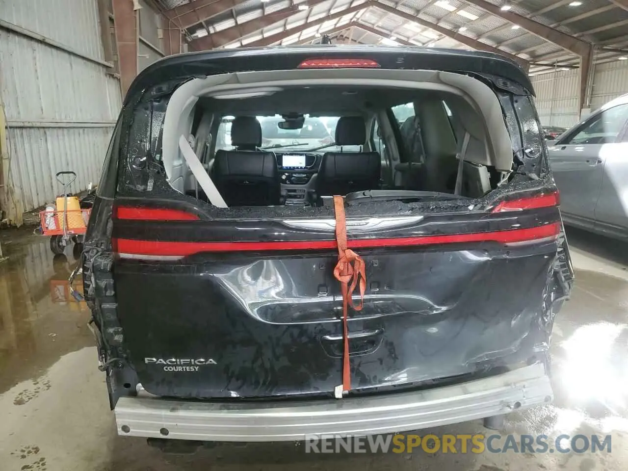 6 fotografías del automóvil dañado 2C4RC1BG2NR116263 CHRYSLER PACIFICA 2022