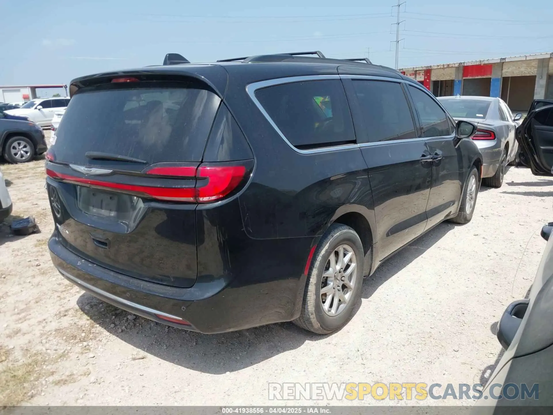 4 fotografías del automóvil dañado 2C4RC1BG2NR128980 CHRYSLER PACIFICA 2022