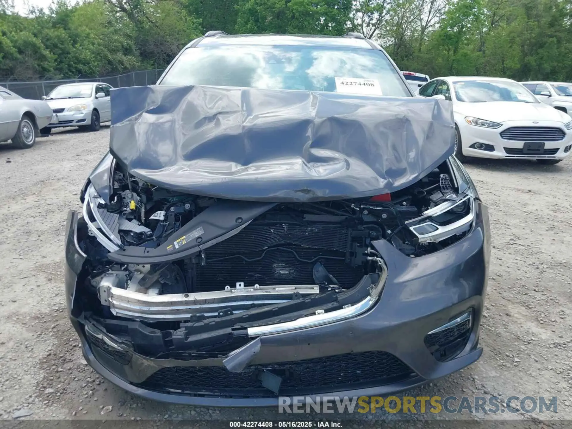 12 fotografías del automóvil dañado 2C4RC1BG2NR176124 CHRYSLER PACIFICA 2022