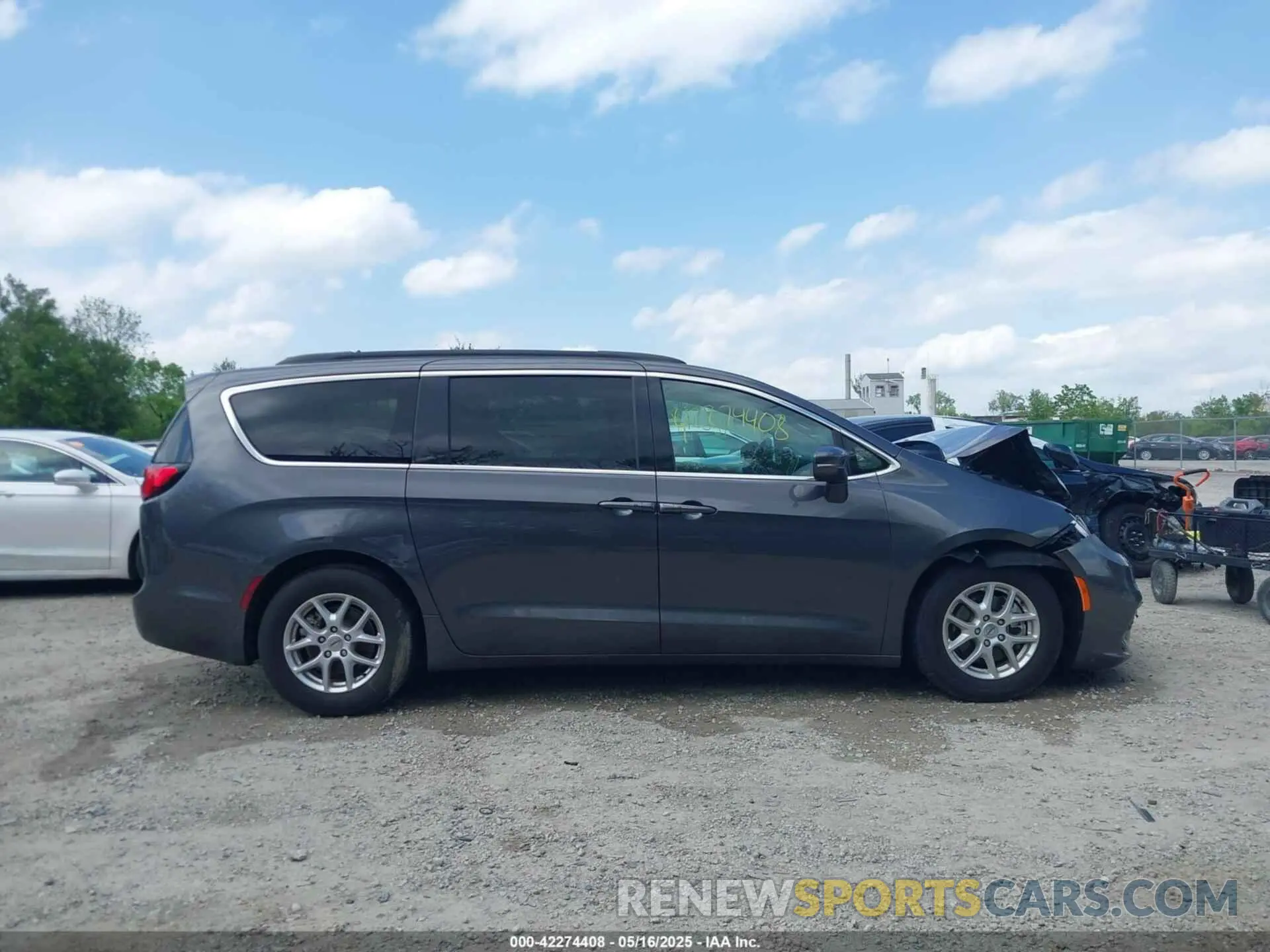 13 fotografías del automóvil dañado 2C4RC1BG2NR176124 CHRYSLER PACIFICA 2022