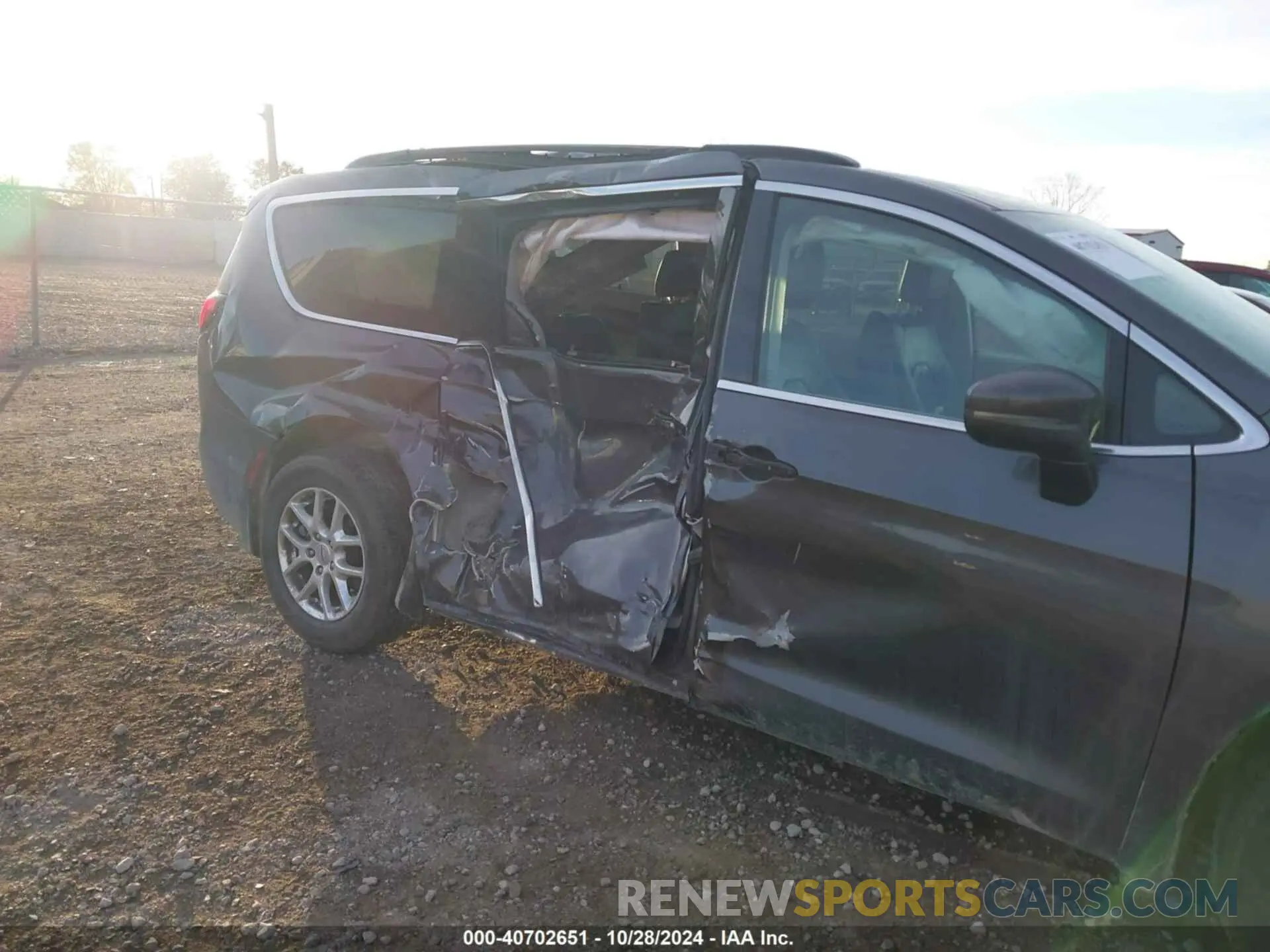 6 fotografías del automóvil dañado 2C4RC1BG3NR106566 CHRYSLER PACIFICA 2022