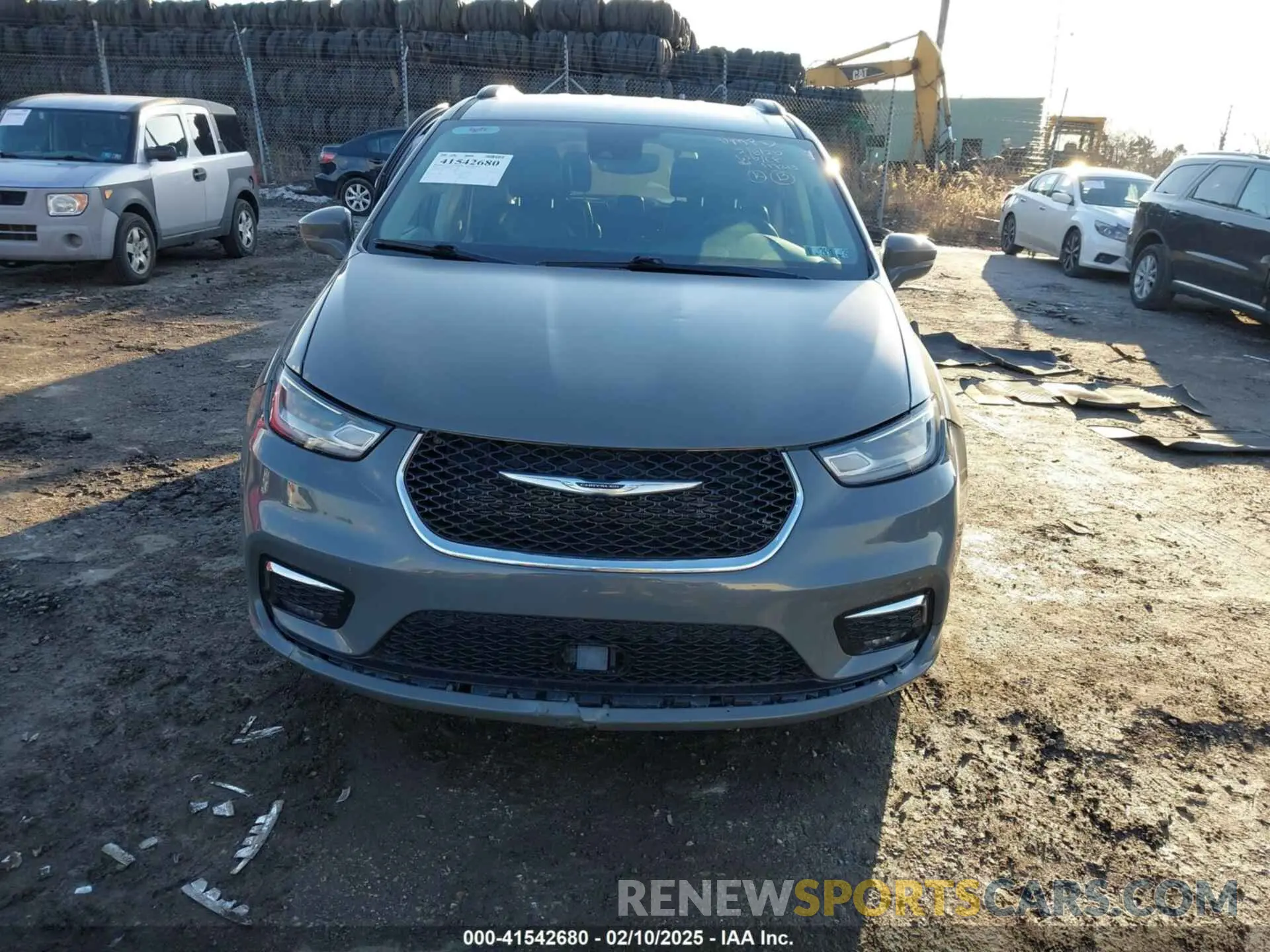 13 fotografías del automóvil dañado 2C4RC1BG3NR117213 CHRYSLER PACIFICA 2022
