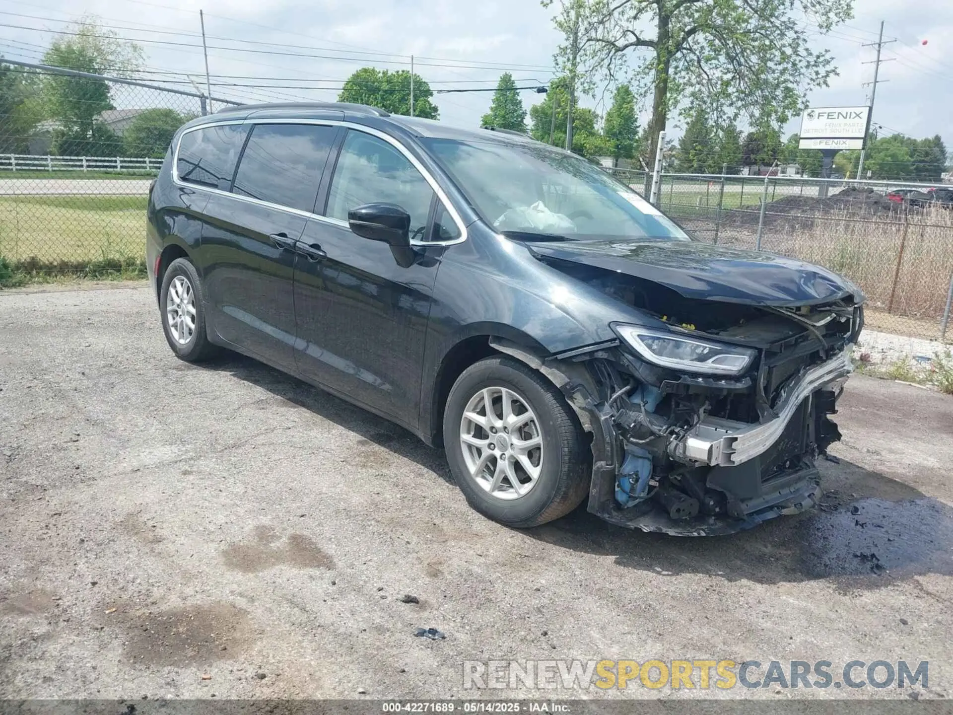 1 fotografías del automóvil dañado 2C4RC1BG3NR146081 CHRYSLER PACIFICA 2022