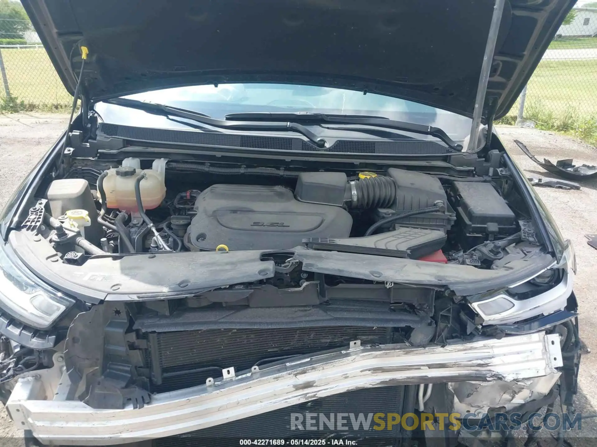 10 fotografías del automóvil dañado 2C4RC1BG3NR146081 CHRYSLER PACIFICA 2022