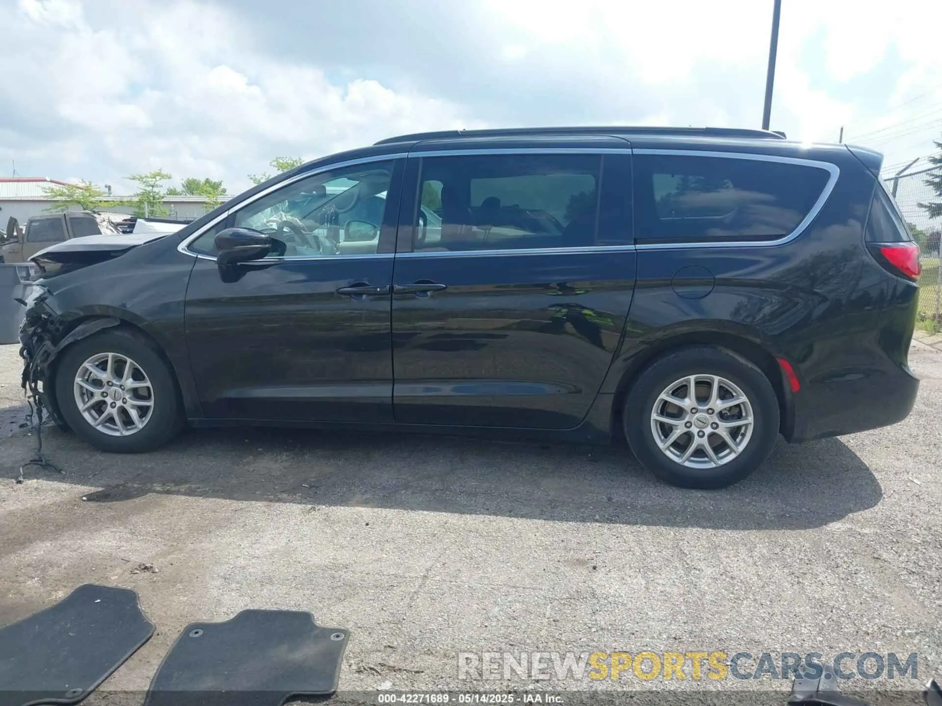 14 fotografías del automóvil dañado 2C4RC1BG3NR146081 CHRYSLER PACIFICA 2022