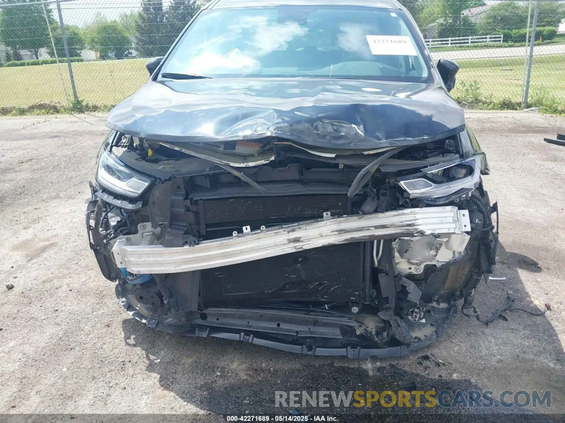 6 fotografías del automóvil dañado 2C4RC1BG3NR146081 CHRYSLER PACIFICA 2022
