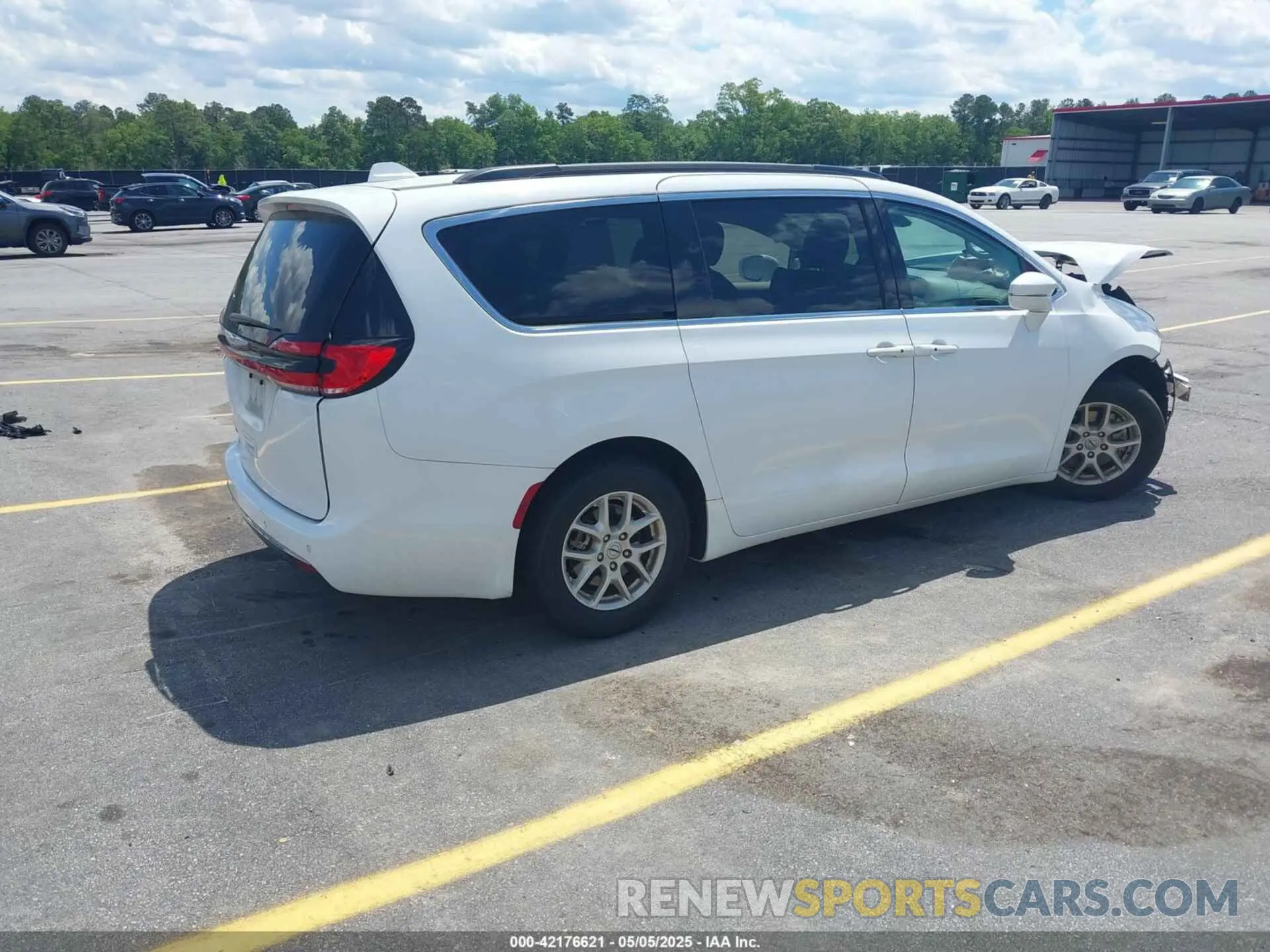 4 fotografías del automóvil dañado 2C4RC1BG3NR150471 CHRYSLER PACIFICA 2022