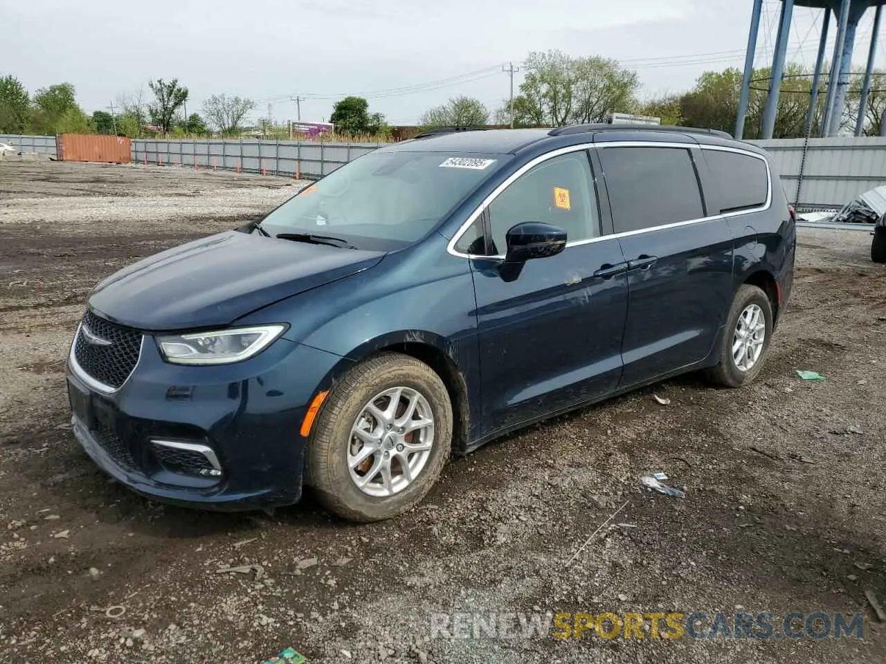 1 fotografías del automóvil dañado 2C4RC1BG3NR155394 CHRYSLER PACIFICA 2022
