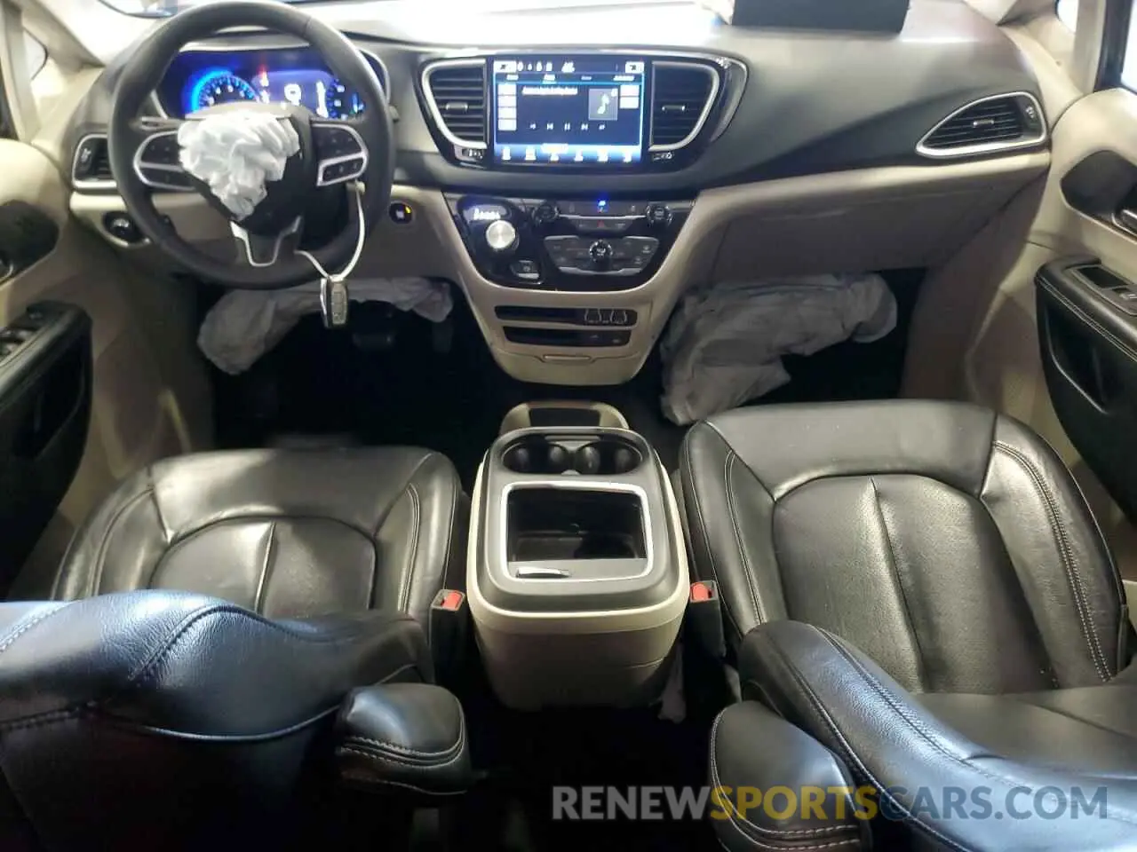 8 fotografías del automóvil dañado 2C4RC1BG3NR190212 CHRYSLER PACIFICA 2022