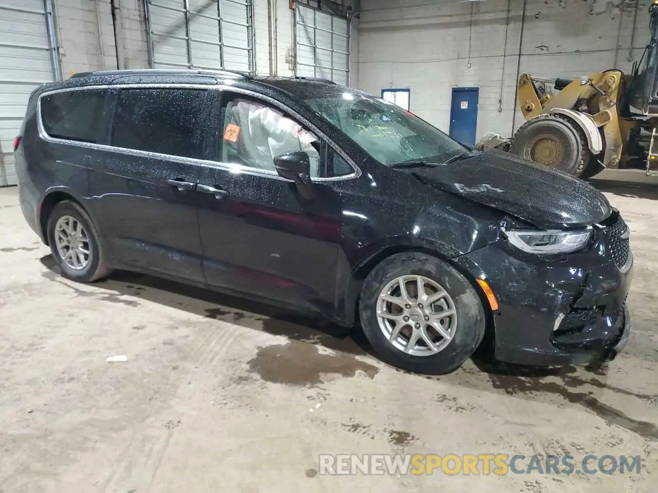 4 fotografías del automóvil dañado 2C4RC1BG3NR193398 CHRYSLER PACIFICA 2022